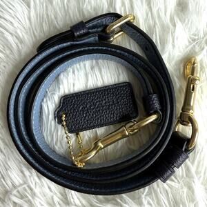 2" COACH Navy Blue Hangtag Hang tag and Crossbody Replacement Strap